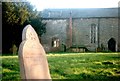 Graveyard and rear of Eyke Church