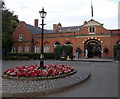 Main entrance to the Bosworth Hall Hotel, Market Bosworth