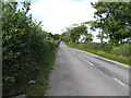 View WNW in the Downpatrick direction along Ballyhornan Road