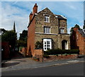 Ornate lattice glazed windows, Market Bosworth