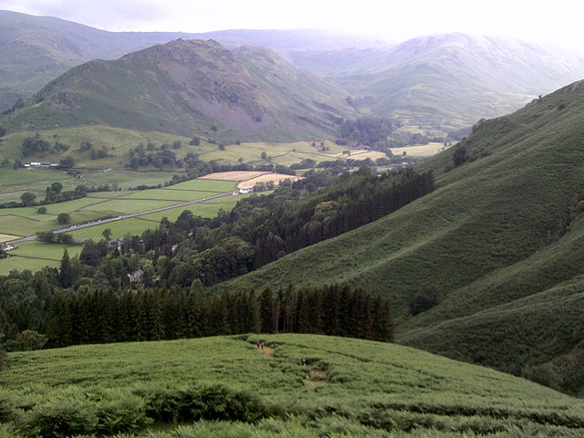 Helm Crag and Steel Fell
