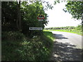 Entering Ballycruttle from the North along Ballycruttle Road