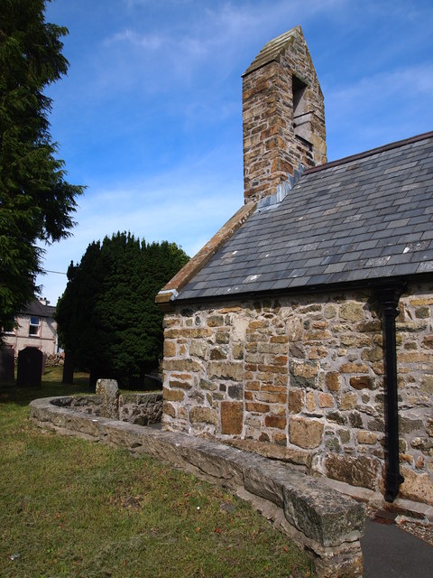 St Aelhaearn's Church and Early Christian Monument