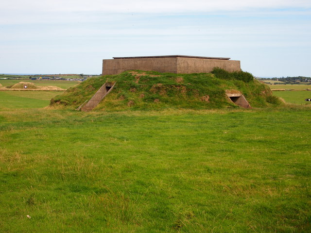 Disused Bunker, at the Former RAF Nefyn