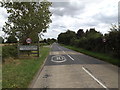 TL9836 : Entering Stoke By Nayland on the B1068 Sudbury Road by Geographer