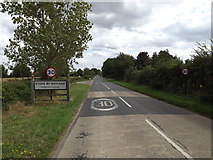 TL9836 : Entering Stoke By Nayland on the B1068 Sudbury Road by Geographer