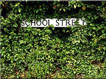 TL9836 : School Street sign by Geographer