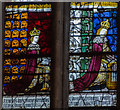 TR1557 : Detail, Stained glass window, N.XXXVIII, Canterbury Cathedral by Julian P Guffogg