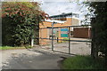 Entrance to Clay Lane Water Treatment Works