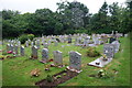 Cemetery in Mawgan