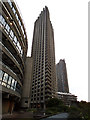 TQ3281 : Barbican tour: Shakespeare and Lauderdale towers by Stephen Craven
