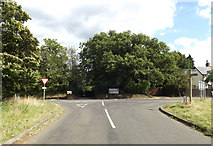 TM0333 : Dedham Road, Langham by Geographer