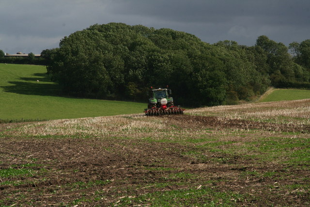Field preparation south of Hall Farm, Cuxwold