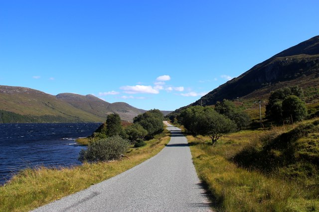 A838 by Loch More