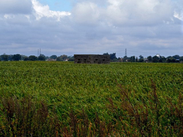 WW2 Pillbox near Friston