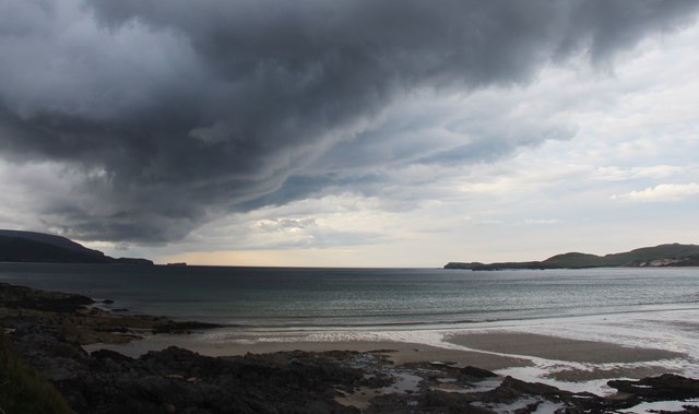Storm brewing over Balnakeil Bay