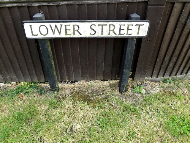 Lower Street sign