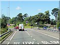 A34, Wilmslow-Handforth Bypass approaching Whitehall Bridge Roundabout