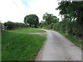 View north-westwards along Ballysallagh Road