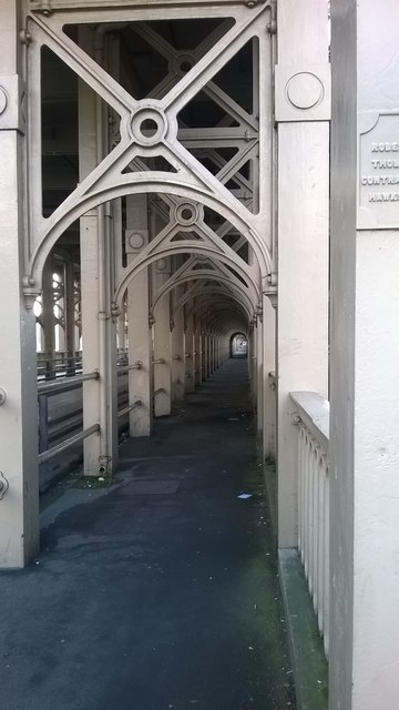 High-level Bridge, Newcastle: pedestrian walkway