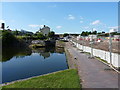 Redevelopment work underway near Ashted Locks