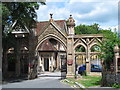 Entrance to the Brighton & Preston Cemetery, Hartington Road, BN2