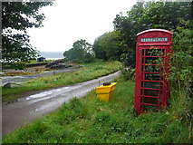 NM5553 : Drimnin: the telephone box by Chris Downer