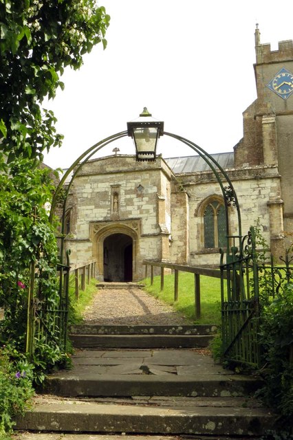 The path to St Mary the Virgin church