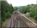 Railway lines north of Mill Lane, Treeton