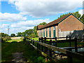 The western edge of Old Aylesfield Buildings