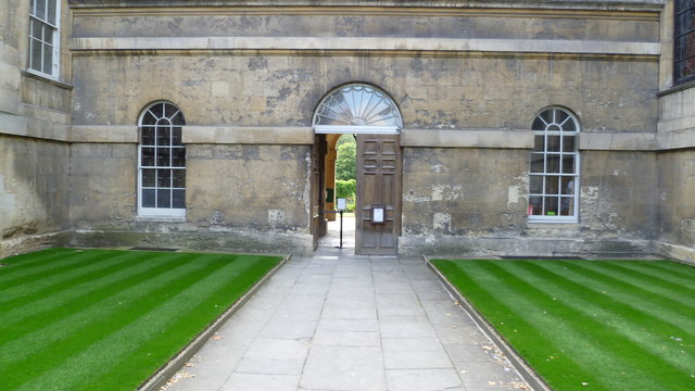 The gatehouse, Worcester College, Oxford