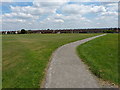 Path across Kents Moat Recreation Ground