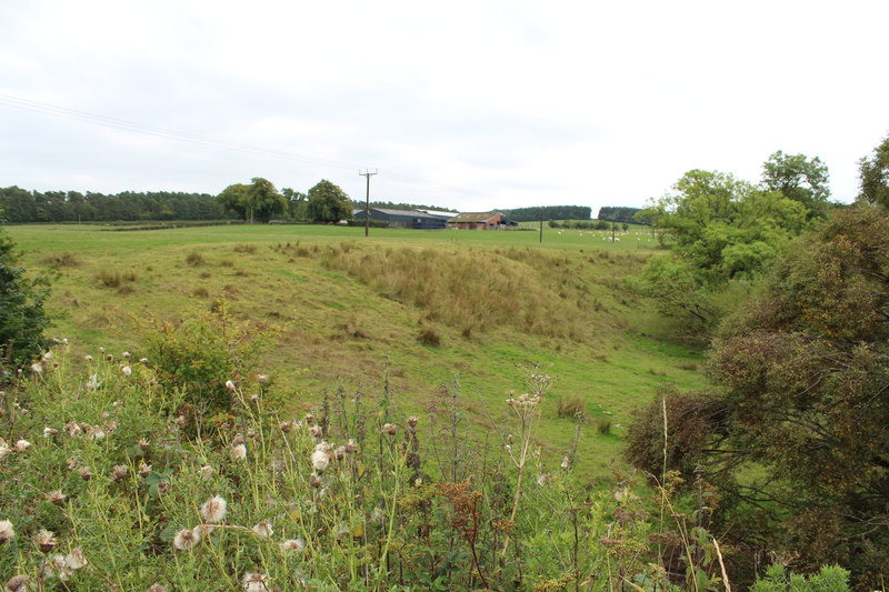 Farmland near Ochardton Farm © Billy McCrorie cc-by-sa/2.0 :: Geograph ...