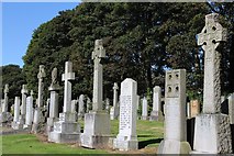 NS3570 : Kilmacolm Cemetery by Leslie Barrie