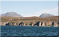 NR4079 : View of Islay's northern coast from the sea by Becky Williamson