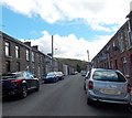 Unusual High Street in Pontycymer