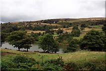 SK0287 : Looking over Birch Vale Reservoir in the Sett Valley by Graham Hogg