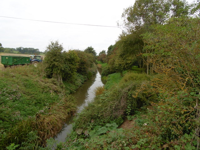 The River Lymn from Halton Bridge