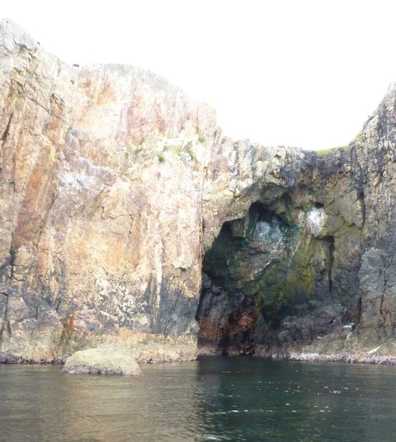 Cave beneath Soldier's Rock, Islay