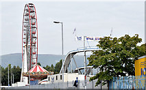 J3171 : Ferris wheel, Balmoral, Belfast - September 2014(2) by Albert Bridge