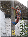 Climbing the telegraph pole