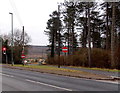 No Entry signs at a triangular junction, Hawkwell 