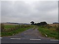 TA2102 : Farm track from minor road from Beelsby by Steve  Fareham