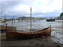 NR8668 : Replica Viking longship, Tarbert by Oliver Dixon