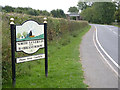 SK7781 : North Leverton with Habblesthorpe village entrance sign by Alan Murray-Rust