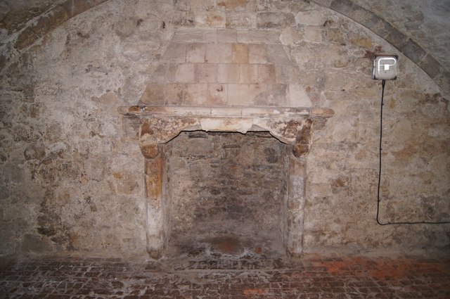 A medieval cellar