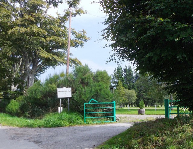 Entrance to Torphins Golf Club