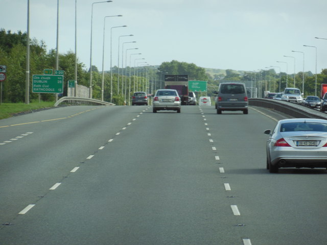 The N7 / E20 at junction 8