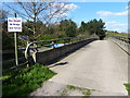 Bridge across the M1 motorway