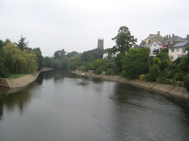 River Exe, Tiverton